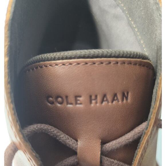 Cole Haan Go-to Lace Chukka Boots Men's 8.5M Woodbury Tan Round Toe Lace Up - Picture 7 of 10